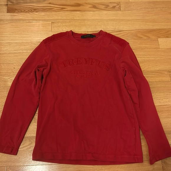 Vintagr Treyfus Red Long Sleeve - Picture 1 of 7